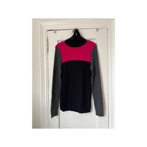 Lauren Ralph Sweater  Lauren Women's Size Large Turtleneck Logo Stretch